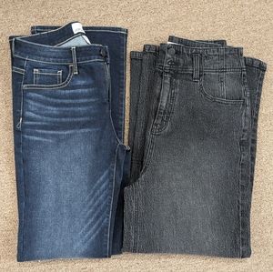 Jordache Womens Boot Cut & Wide Leg Jeans Size 4